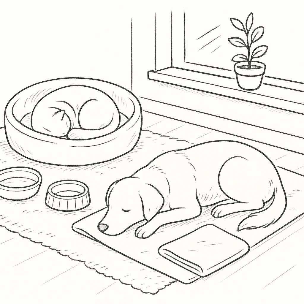 Morning pet routines